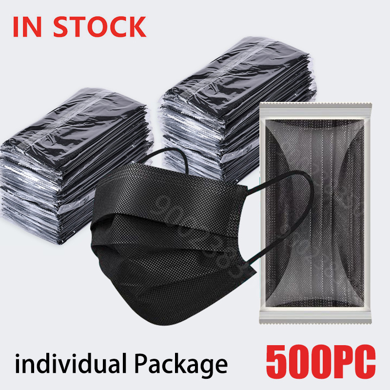 Disposable Surgical Mask - 10-500 buah Masker Dewasa Sekali Pakai,